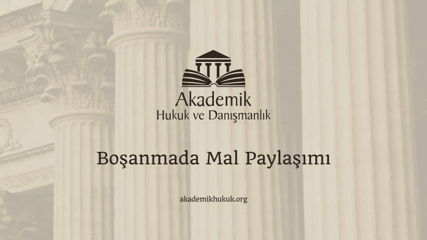 Boşanmada Mal Paylaşımı (2024)