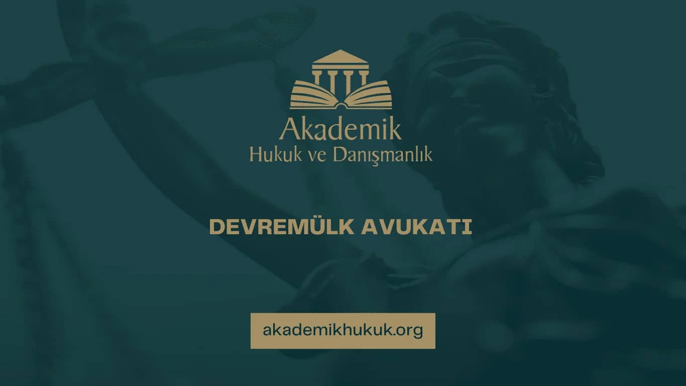 DEVREMÜLK AVUKATI | 2024