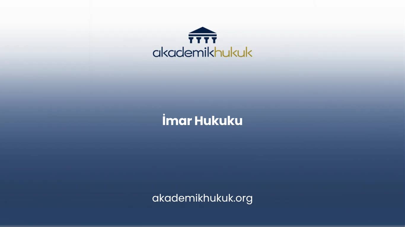 İmar Hukuku