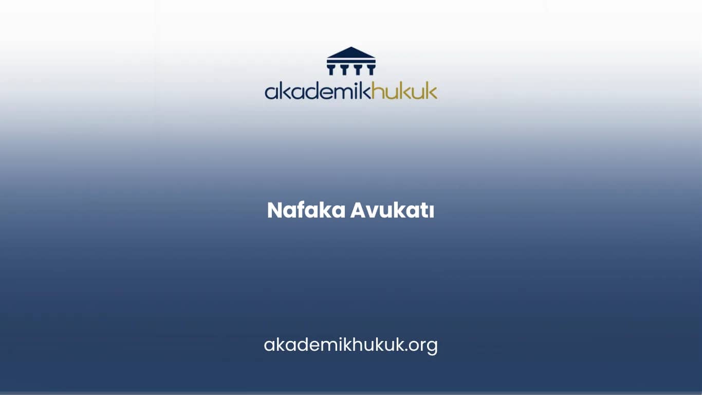 Nafaka Avukatı