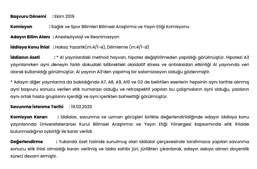 Etik İhlal