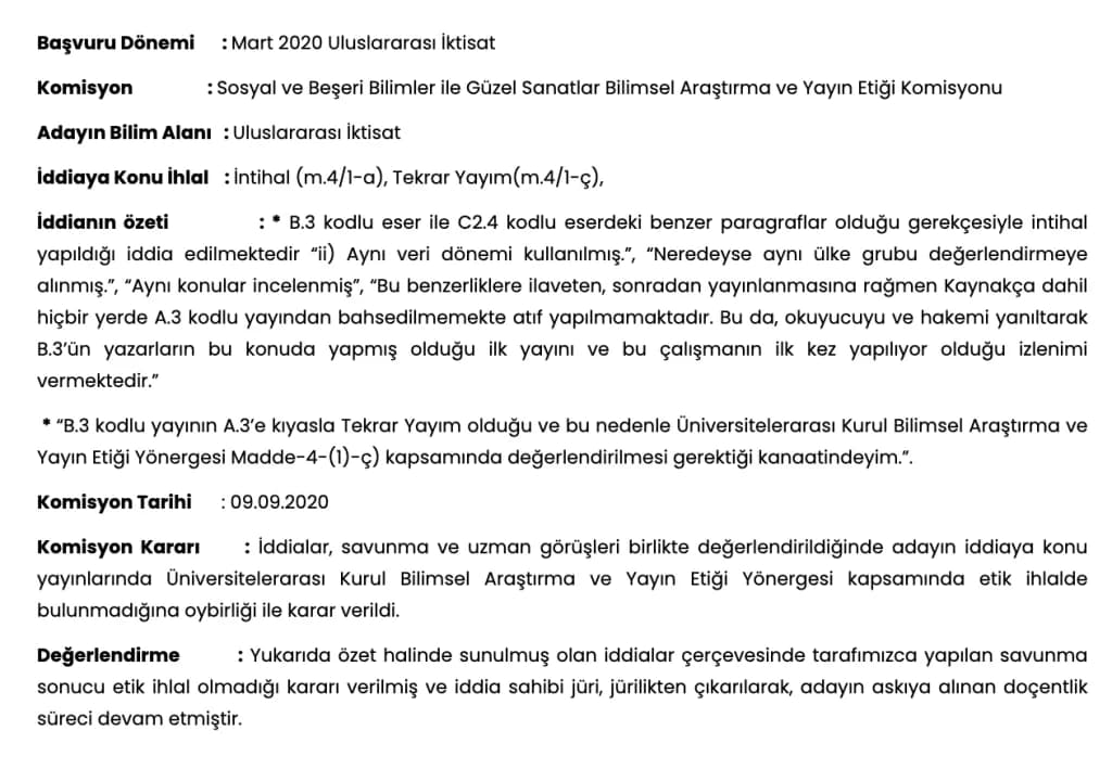 Etik İhlal