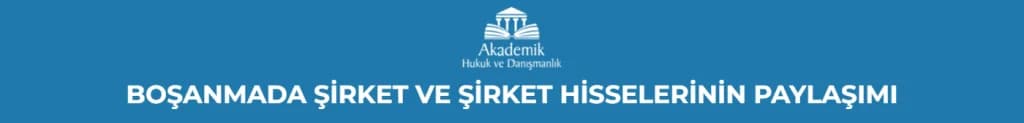 Boşanmada Şirket ve Şirket Hisselerinin Paylaşımı