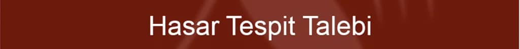 Deprem Hasar Tespit Dilekçe Örneği