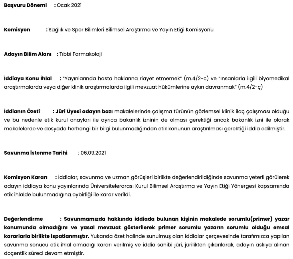 etik kurul izni