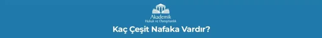 Kaç Çeşit Nafaka Vardır?
