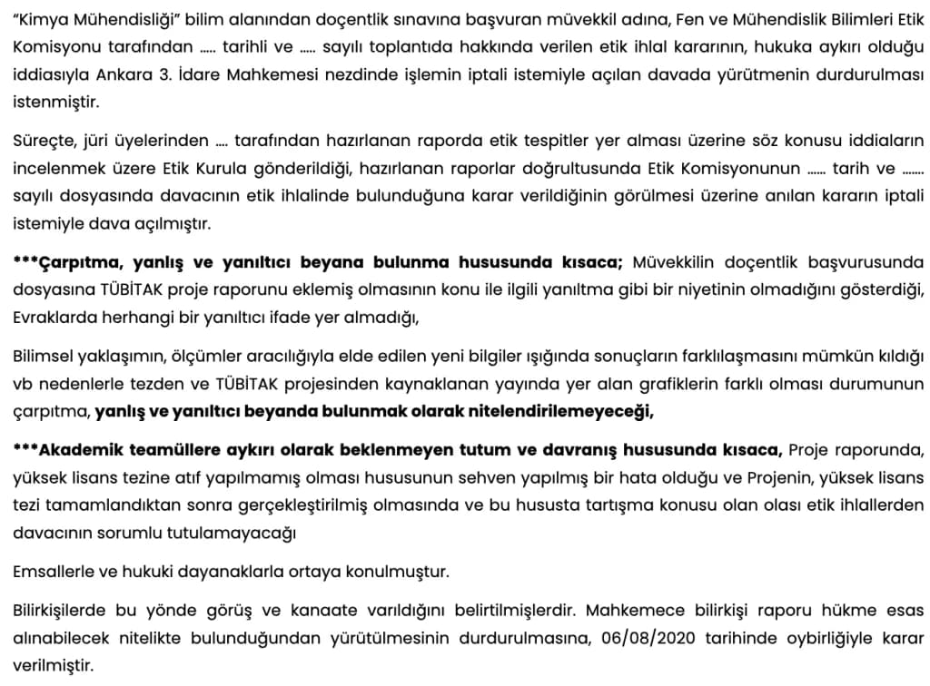 sahtecilik etik ihlal, çarpıtma etik ihlal