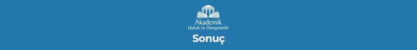          Sonuç
