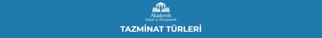 TAZMİNAT TÜRLERİ