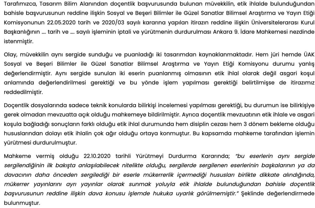 Tekrar yayım mahkeme kararı