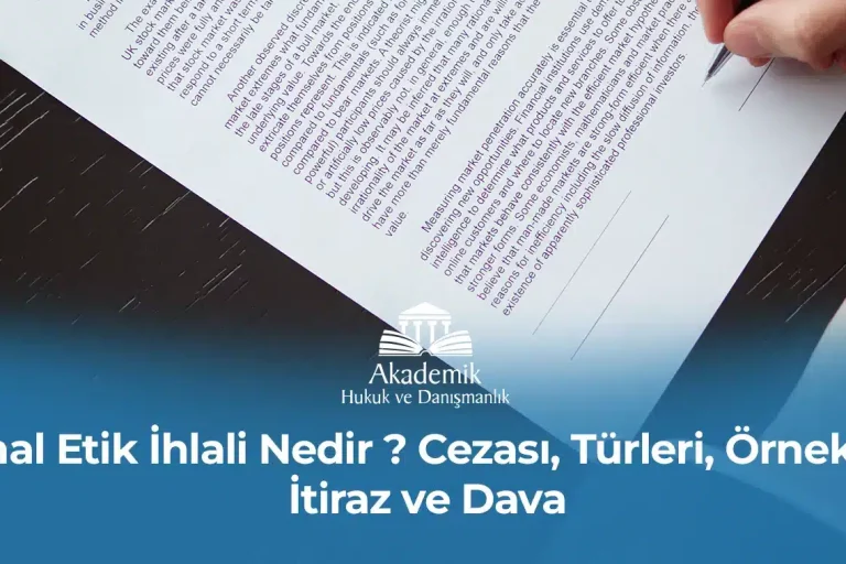İntihal Etik İhlali Nedir ? Cezası, Türleri, Örnekleri, İtiraz ve Dava İntihal Etik İhlali Nedir ? Cezası, Türleri, Örnekleri, İtiraz ve Dava