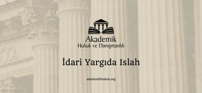 İdari yargıda ıslah