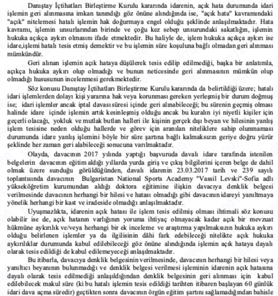 Payame Noor University diploma denklik sorunu